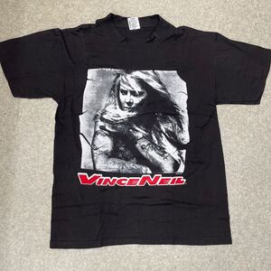 ヴィンテージ　ヴィンス・ニール　VINCE NEIL Japan Exposed Tour ‘93 Tシャツ サイズL