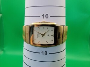 Westar スイス クォーツ 18K ゴールド EP メンズ 腕時計