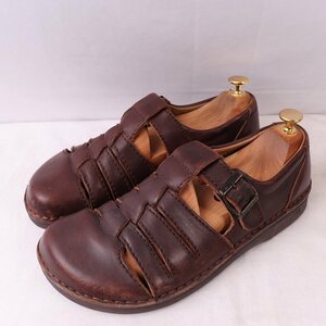 ビルケンシュトック 26.0cm/40 ノーマル幅 マディラ Madeira 廃盤モデル 茶 ストラップ サンダルBIRKENSTOCK 中古 bk1902