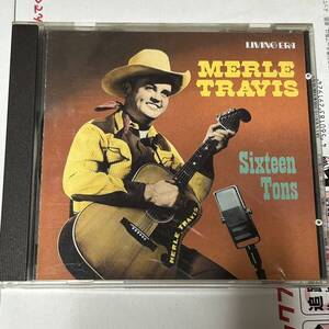 マール・トラヴィスMERLE TRAVIS「SIXTEEN TONS」ベスト盤ギャロッピンギター