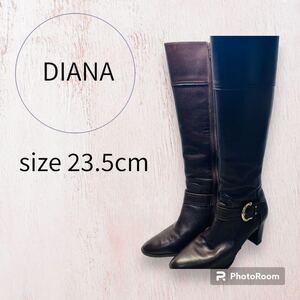 【訳あり】ダイアナ ロングブーツ　レディース　23.5cm DIANA ヒール