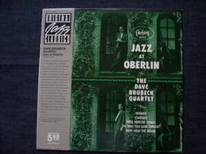 435 ★DAVE BRUBECK QUARTET ～　Jazz At Overlin 帯付きUS盤(Fantasy)