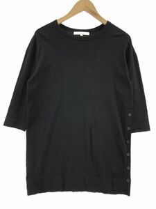 UNTITLED アンタイトル カットソー size0/黒 ■◇ ☆ ebb3 レディース