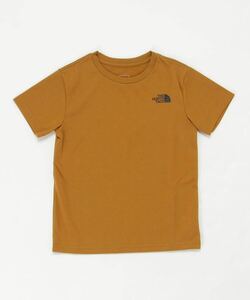 THE NORTH FACE/ノースフェイス キッズ Tシャツ NTJ32142 ショートスリーブスクエアロゴティー　半袖Tシャツ 半袖 子供　110 ブラウン　