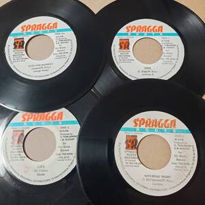 ★My Womanオケ4枚セット★ Luciano - Saturday Night / Sugar Roy - Legalize It / Sizzla Louie Culture / Spragga Roots 7inch / AA4664