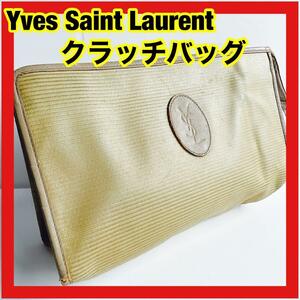 【送料無料】Yves Saint Laurentイヴサンローラン YSL クラッチバッグ