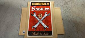 ★新品 Snap-on スナップオン プラステック ティンサイン 看板 プレート 224mm×375mm×2mm★