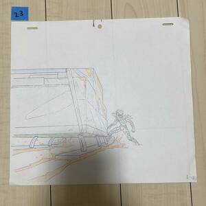 管23　聖闘士星矢 原画（下書き原画) 水晶聖闘士 クリスタルセイント 当時物・貴重な品！！