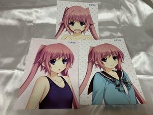 ■ポスター型チラシ■ LOVELY×CATION2 韮崎日向3枚セット