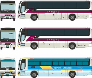 TOMYTEC ザ・バスコレクション バスコレ 阪急バスグループ再編記念 3台セット