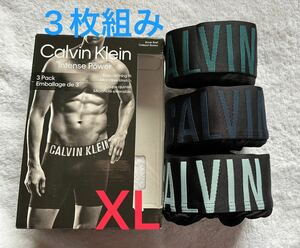 【送料無料 】3枚組★D新品 Calvin Klein カルバンクライン メンズ ボクサーブリーフ XL マイクロファイバー（日本サイズLL～３L）2