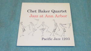 【LP】JAZZ AT ANN ARBOR / THE CHET BAKER QUARTET　　ジャズ・アット・アン・アーバー / ザ・チェット・ベイカー・カルテット