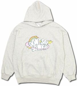 A.T.C in the attic home エーティーシー インジアテイックオム プル パーカー HOODIE プルオーバー K-POP 韓国風 L グレー 男女兼用