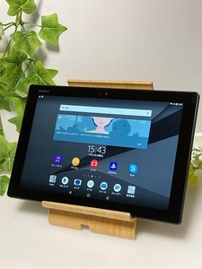 中古 Xperia Z4 Tablet Wi-Fiモデル★ SGP712JP ブラック★ 10.1インチ タブレット SO-05G同型 3GB/32GB★ A7243