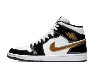 Nike Air Jordan 1 Mid SE "Metallic Gold" 28cm 852542-007