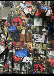 Supreme Nas and DMX Collage Denim Chore Coat Multi 2021FW シュプリーム　チョーコート　サイズL