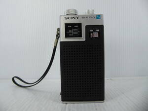 ★☆SONY FM/AMトランジスタラジオ TFM-4500 日本製 動作品 オマケ新品電池付き☆★