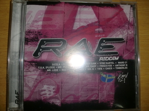 美品 RAE Riddim [ワンウェイ]Word21 sizzla t.o.k. elephant man lady saw vybz kartel chico anthony b red fox red spider mighty crown