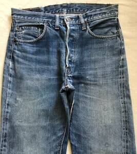 60S LEVIS リーバイス501BIGE Aタイプ 刻印4 アタリ抜群！リペア済み【501XX 502 606 505,66前期等のヴィンテージ好きにお薦め！】