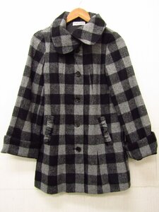 robe de chambre COMME des GARCONS ローブドシャンブルコムデギャルソン チェック コート ジャケット AD1999 ∩FL1149