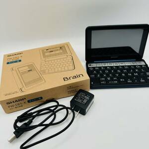 【美品】SHARP 電子辞書Brain(ブレーン) PW-SB5-K