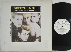 ◆DEPECHE MODE【THE SINGLES 81-85】1985年オランダ盤LP◆MUTE VG 409 540127