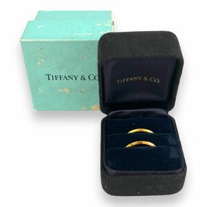 18K TIFFANY & Co. ティファニー 指輪 ファッション ピンキーリング ゴールド ペアリング 18金 K18 ブランド アクセサリー