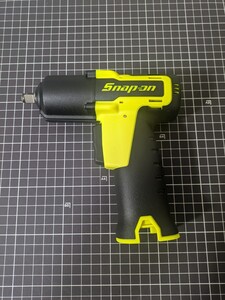 未使用 スナップオン 3/8電動インパクトレンチ本体 14.4V イエロー CT761AHVDB Snap-on ハイビジ Hi-Viz 9.5sq