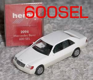 1/87 メルセデス ベンツ 600SEL ホワイト Mercedes Benz S600 (W140)