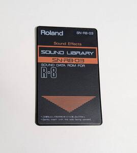 Roland ローランド SN-R8-03 Sound Effects ROMカード