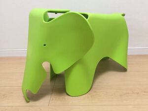 【良品・直接引取可】Eames Elephant/イームズエレファント スツール グリーン ミッドセンチュリー デザイナーズ インテリア