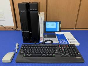 ◆X68000 ACE CZ-601C リフレッシュ済セット【動作保証・美品・メモリ増設済】マウス・キーボード・説明書（検：EXPERT 