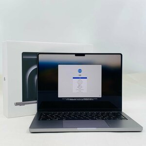 美品 MacBook Pro Liquid Retina XDRディスプレイ (Late 2023) Apple M3 8コア/16GB/SSD 512GB スペースグレイ MTL73J/A