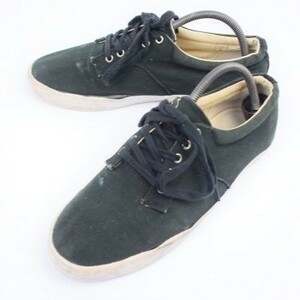 COMME des GARCONS SHIRT/コムデギャルソン★キャンバススニーカー【27.0/黒】靴/シューズ/Shoes/trainers/boots◆J-127