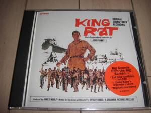 CD「KING RAT」 JOHN BARRY ジョン・バリー　輸入盤