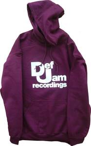 【新品】Def Jam パーカー Sサイズ Ma Size S デフ・ジャム ラップ　ヒップホップ Beastie Boys Wu Tang