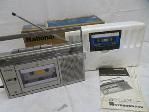 F-402★National/ナショナル★RX-1810★ラジオカセットレコーダー★FM/AM RADIO CASSETTE RECORDER★中古品