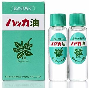 【新品未開封】送料無料 ハッカ油 スプレー 詰め替え用 12ml×2本 北海道 北見 リフィル