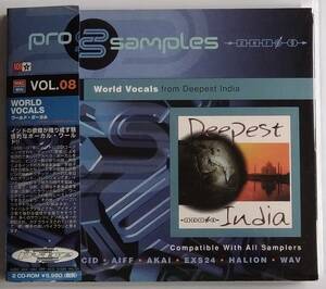 【Sampling CD】 ProSamples Vol.8 - World Vocals (2CD-ROM) / 送料無料