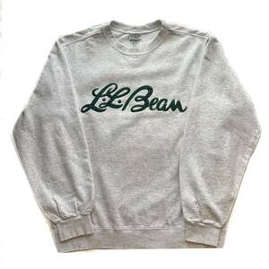 70s USA製 L.L.Bean Vintage Sweat エルエルビーン スウェット ヴィンテージ ビンテージ ニット セーター 筆記体 在原みゆ紀 バーズアイ