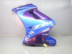 βEJ20-2 カワサキ ZZ-R250 ZZR EX250H (H6年式) 動画有 純正 サイドカウル サイドアンダーカウル 左 破損有り！