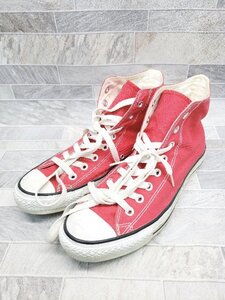 ◇ Θ converse コンバース ALL STAR HI?M9621 スニーカー シューズ サイズ27.0 レッド メンズ P