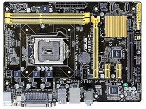 ASUS H81M-Cマザーボード Intel H81 LGA 1150 Mini ITX メモリ最大16G対応 保証あり　