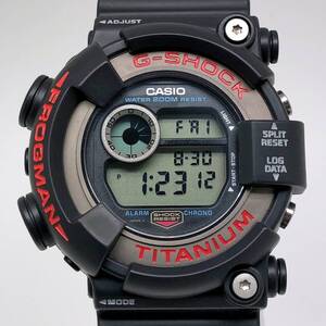 G-SHOCK ジーショック 【ITBYAKGX1ZY4】 DW-8200-1A FROGMAN 2代目 フロッグマン チタンケース ELバックライト レッドロゴ 1995年6月発売