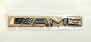 メルセデス　ベンツ　立体　AMG エンブレム　シルバー　メッキ　