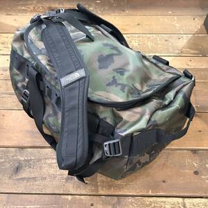 THE NORTH FACE / ザノースフェイス BC Duffel S NM81473 ベースキャンプダッフルバッグ ポリエステル カモフラ USED