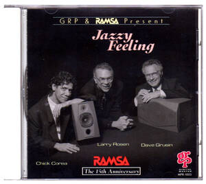 《CD国内盤プロモオンリー》 va　GRP & RAMSA present JAZZY FEELING　1994年発表　Lee Retenour、Dave Grusin、Chick Corea他　優秀録音集