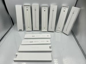 ◆11081) Apple Pencil アップルペンシル A1603 3点セット 外箱付き含む 現状品 iPadアクセサリー