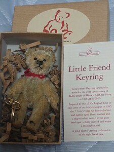 【WITNEY】LIttle Friend Keyring テディベア キーリング 限定数100