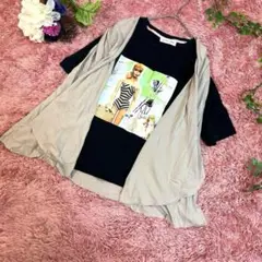 ローリーズファーム　サマーベスト　Tシャツやワンピースの上に..♡お洒落度UP